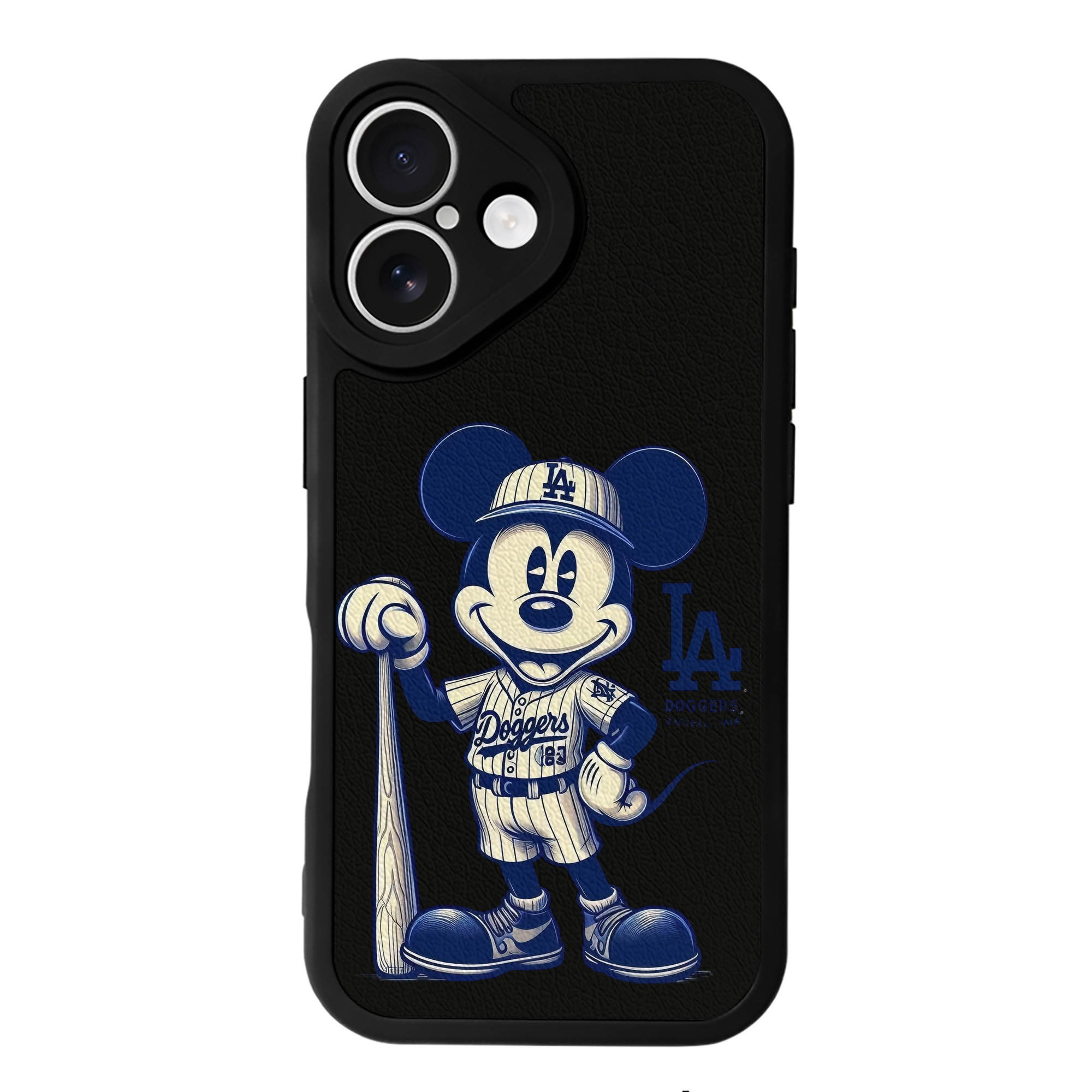  IPhone 16 Silicone Leather Case – UV Print, Lambskin Texture – Perfect Fit, Wireless Charging Compatible, Scratch Resistant, Precise Cutouts – Stylish Protection For IPhone 16